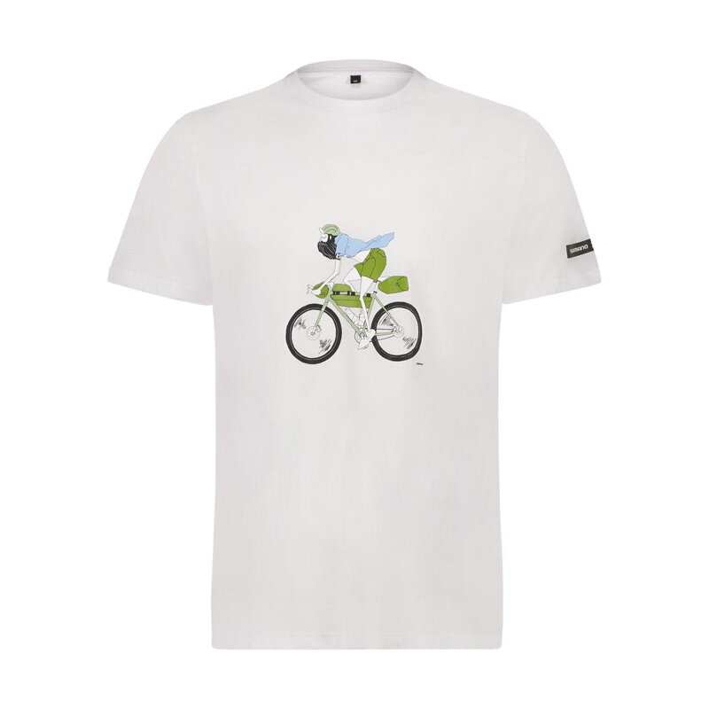 SHIMANO T-shirt SENTIERO LTD white