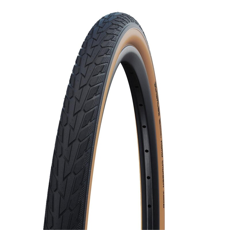 SCHWALBE Tire ROAD CRUISER (28/32-630) 27x1 1/4 Active 50EPI K-Guard 550g GumWall Green SCHWALBE Tire ROAD CRUISER (28/32-630) 27x1 1/4 Active 50EPI K-Guard 550g GumWall Green