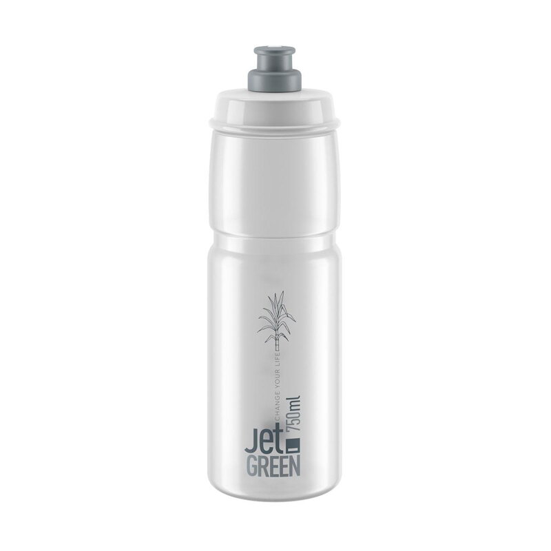 ELITE Bottle JET GREEN 750 transparent