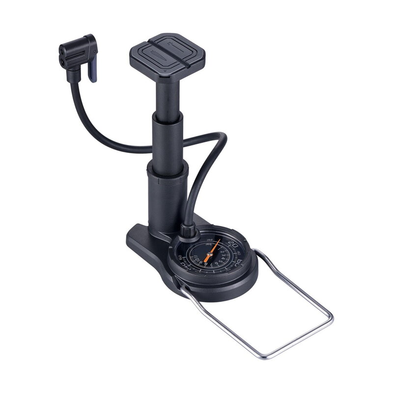 LONGUS TRAMP 160 foot pump with pressure gauge dual valve NEWL