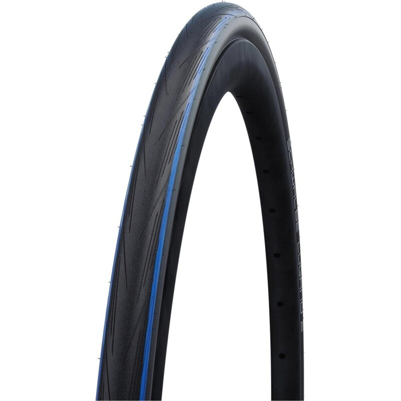 SCHWALBE Tire LUGANO II (25-622) 700x25C Active 50EPI K-Guard 365g Blue stripe SCHWALBE Tire LUGANO II (25-622) 700x25C Active 50EPI K-Guard 365g Blue stripe