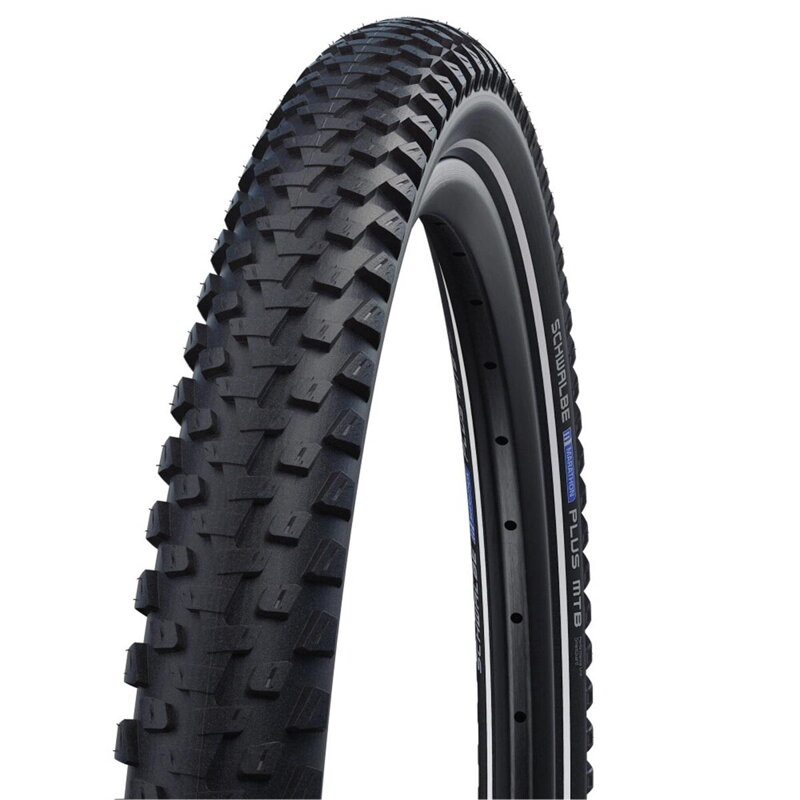 SCHWALBE Tire MARATHON PLUS MTB 29x2.25 (57-622) 67EPI 1350g TwinSkin SmartGuard Addix reflex