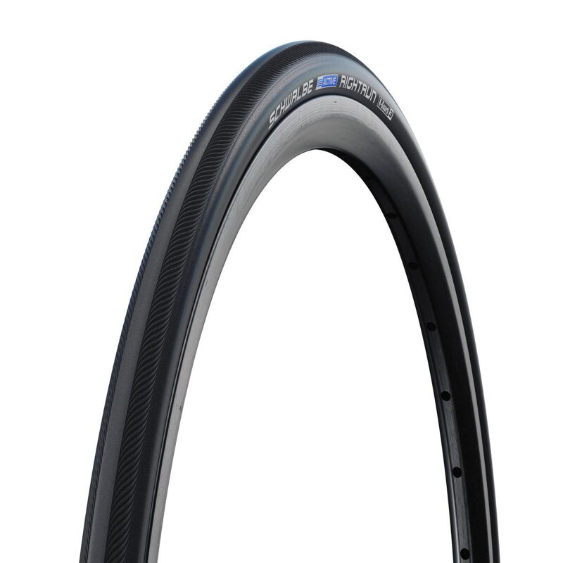 SCHWALBE Tire RIGHTRUN (25-540) 24x1.00 Active 50EPI K-Guard 315g Black