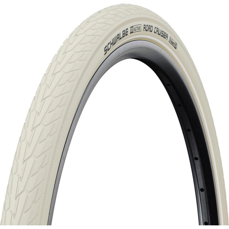 SCHWALBE Tire ROAD CRUISER (42-622) 28x1.60 700x40C Active 50EPI K-Guard 705g Beige reflex