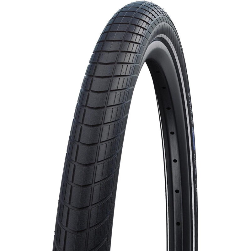 SCHWALBE Tire BIG APPLE (60-559) 26x2.35 Performance 67EPI RaceGuard 780g Black reflex