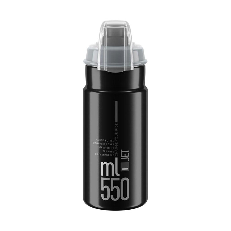 ELITE Bottle JET PLUS 550 black/grey