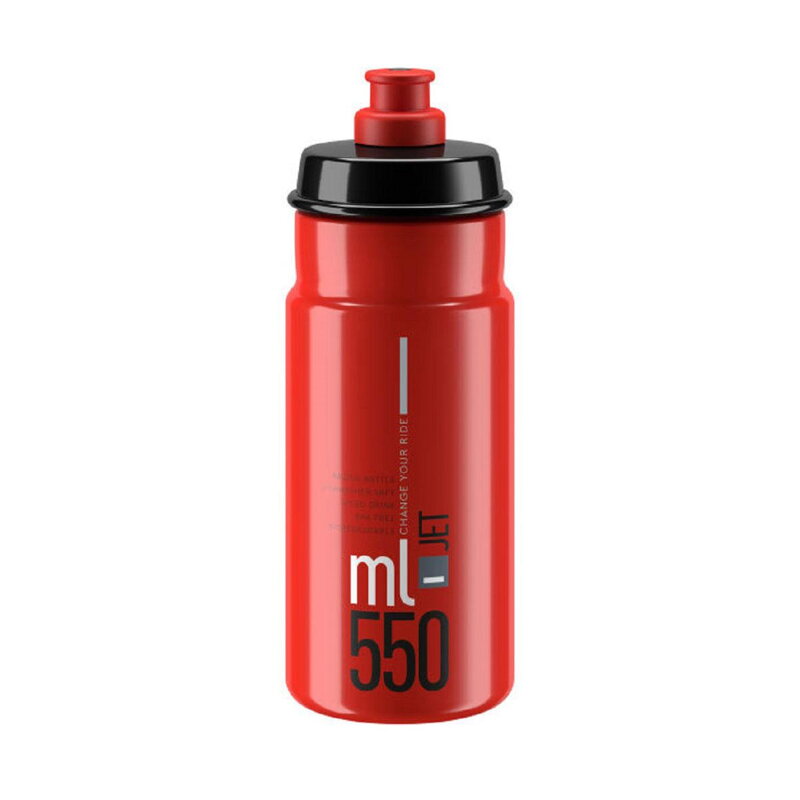 ELITE Bottle JET 550 red grey logo
