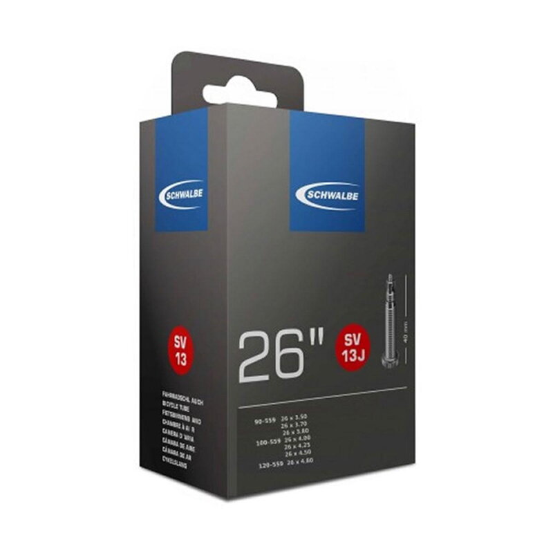 SCHWALBE Tube SV13J 26x3.50/4.80 40mm (90/120-559) 390g Fatbike