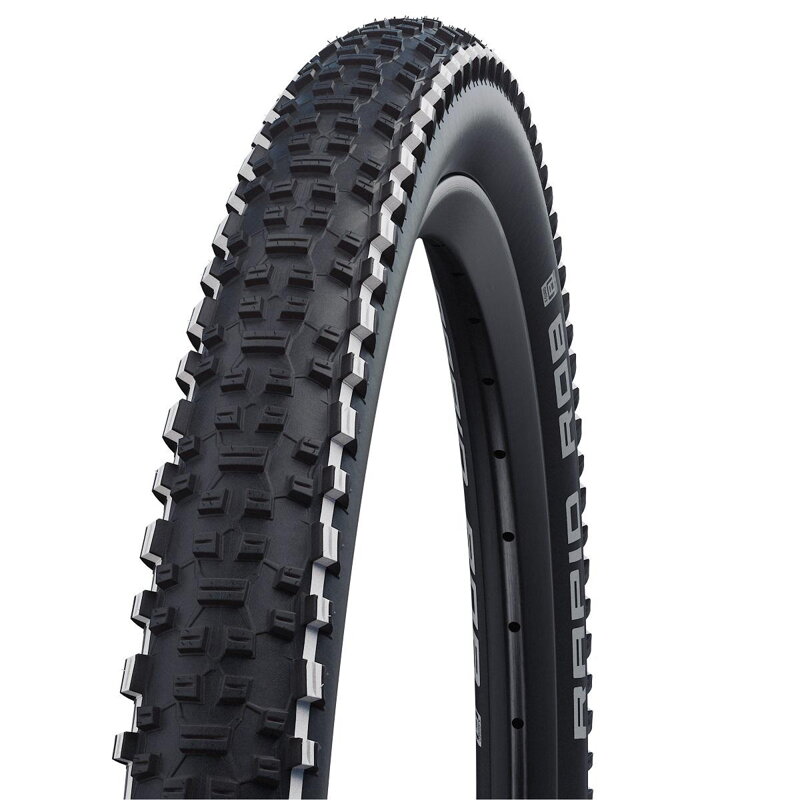 SCHWALBE Tire RAPID ROB (57-559) 26x2.25 Active 50EPI K-Guard 720g White stripe