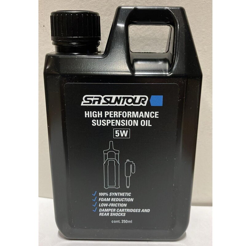 SR SUNTOUR HIGH PERFORMANCE SUSPENSION OIL WT5 250ml