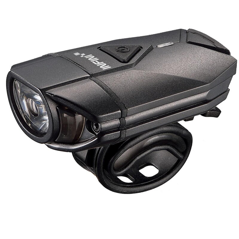 INFINI Light SUPER LAVA front 4f black USB + helmet mount