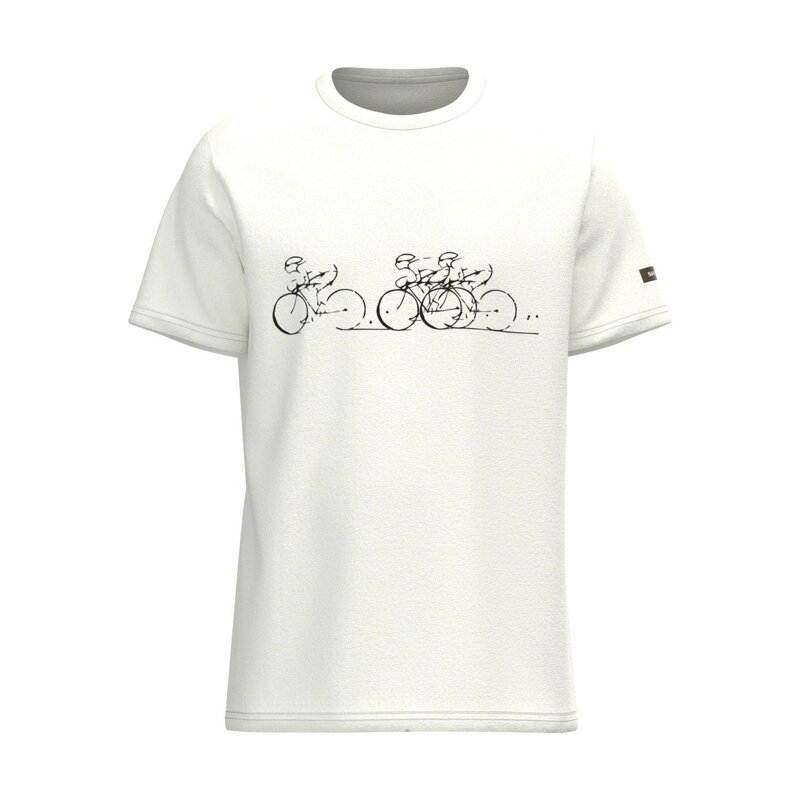 SHIMANO SENTIERO white road T-shirt