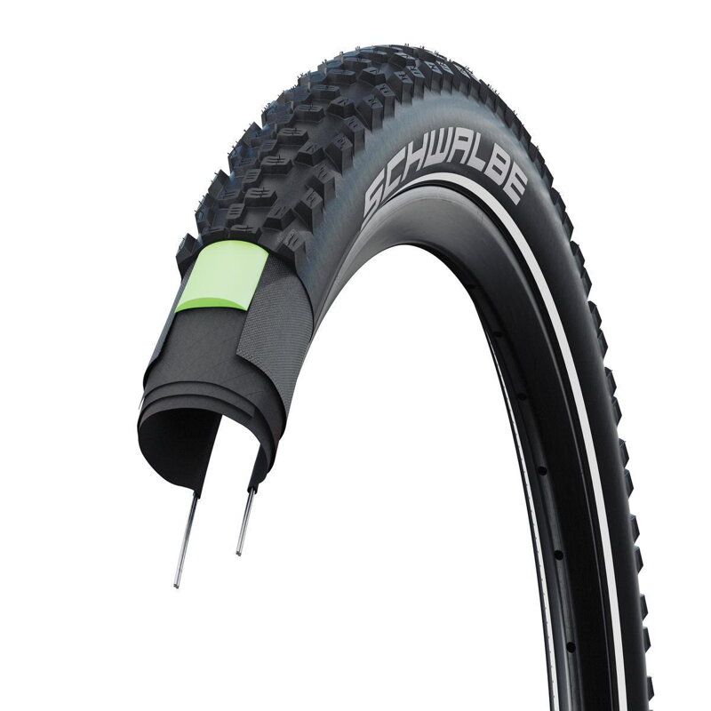 SCHWALBE Tire SMART SAM PLUS (54-622) 29x2.10 Performance 67EPI GreenGuard 980g Black reflex