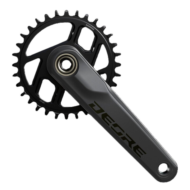 SHIMANO Stred Deore FC-M6200 170mm 32z. 12-k. čierny dvojdielny bez ložísk