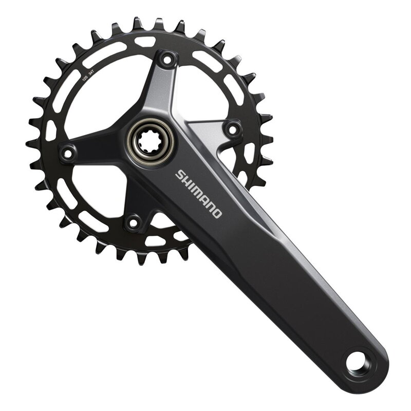SHIMANO Stred FC-MT520 175mm 34z. 12-k. dvojdielny čierny bez ložísk