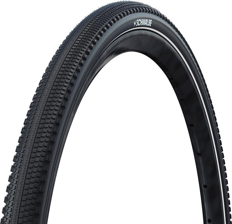 SCHWALBE Tire G-ONE COMP PLUS 700x40C (40-622) 50EPI 800g PunctureGuard Green reflex